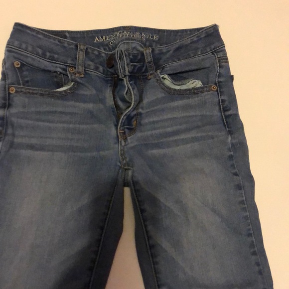 American Eagle Straight Super Stretch Jeans - Picture 1 of 6